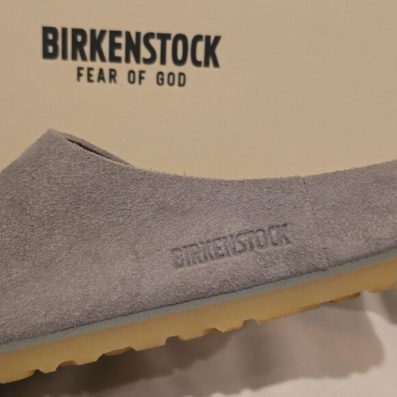 Fear of God Birkenstock suede slides size 37, Great Cond! - Picture 7 of 14